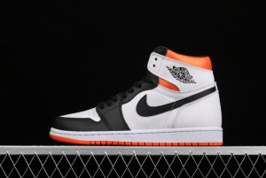 Air Jordan 1 High OG Black Toe Shattered Backboard rebound black toe high top basketball shoes 555088-180