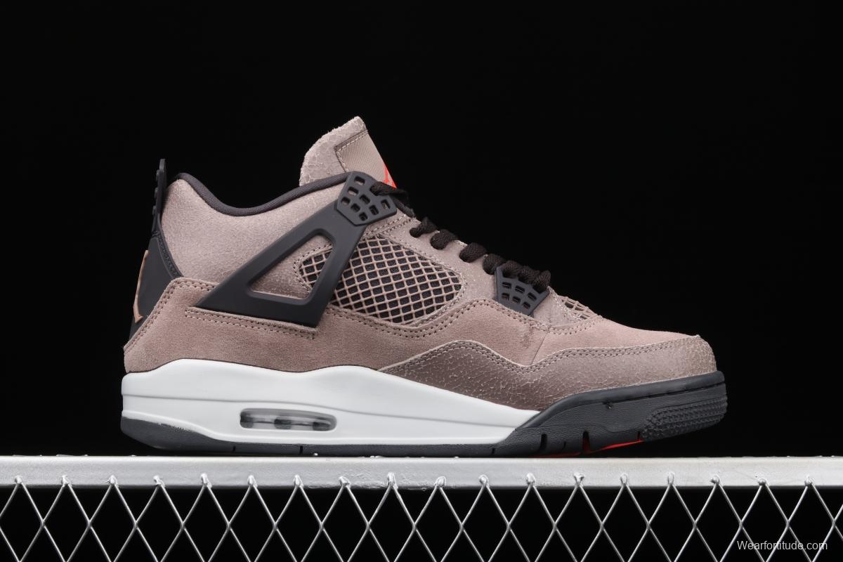 Air Jordan 4 Retro Taupe Haze Black Brown Mocha DB0732-200