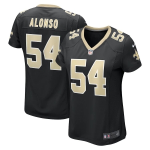 Women's Kiko Alonso Black Player Limited Team Jersey