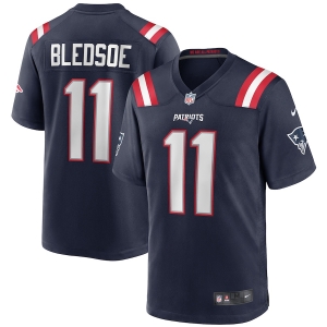 Men's Drew Bledsoe Navy Retired Player Limited Team Jersey