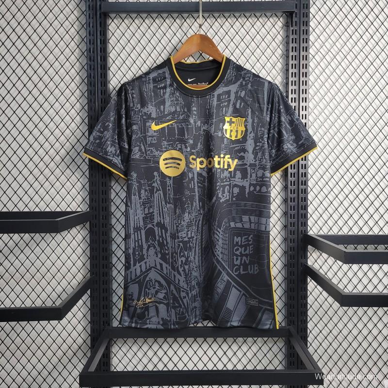 23-24 Barcelona Black Gold Special Edition Jersey