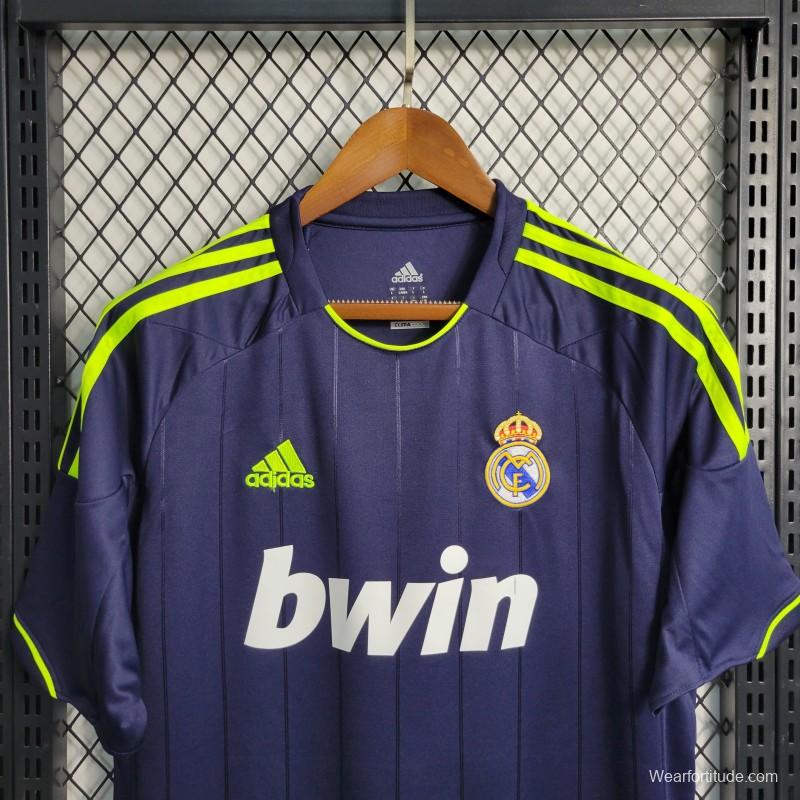 Retro 2012-13 Real Madrid Away Black Jersey