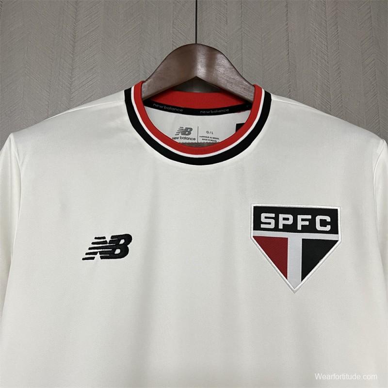 24/25 Sao Paulo Beige Jersey S-XXXXL