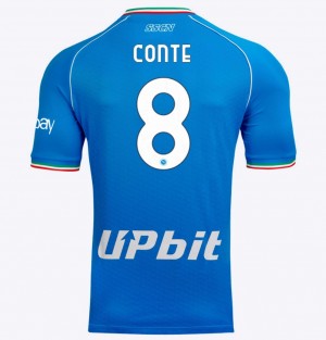 NAPOLI ANTONIO CONTE 2024 HOME Fan with SCUDETTO #8 CONTE