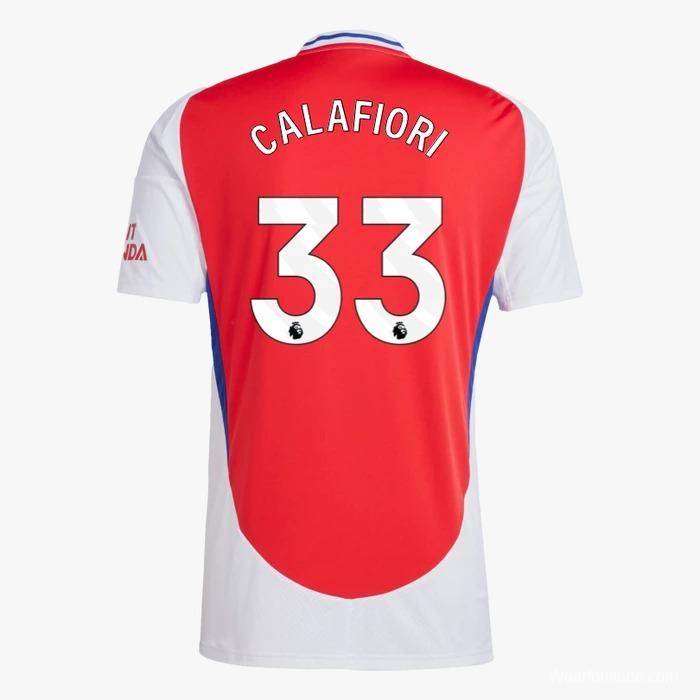 CALAFIORI ARSENAL 2024/25 HOME EPL SHIRT